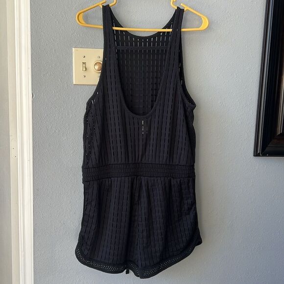 Victoria Secret Sport Black Mesh Romper - Picture 7 of 9